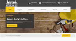 Desktop Screenshot of customdesignbuildersohio.com